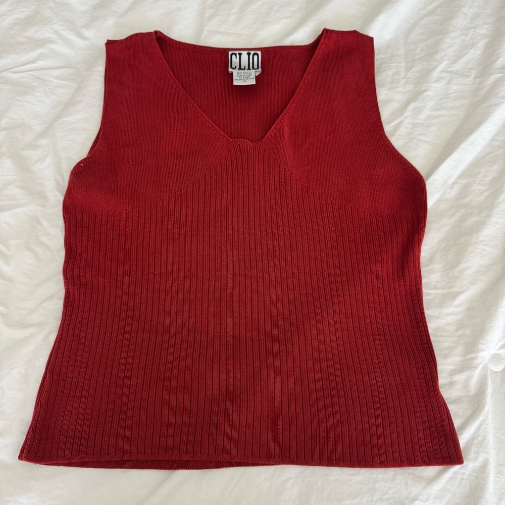 Vintage Clio Knit Tank